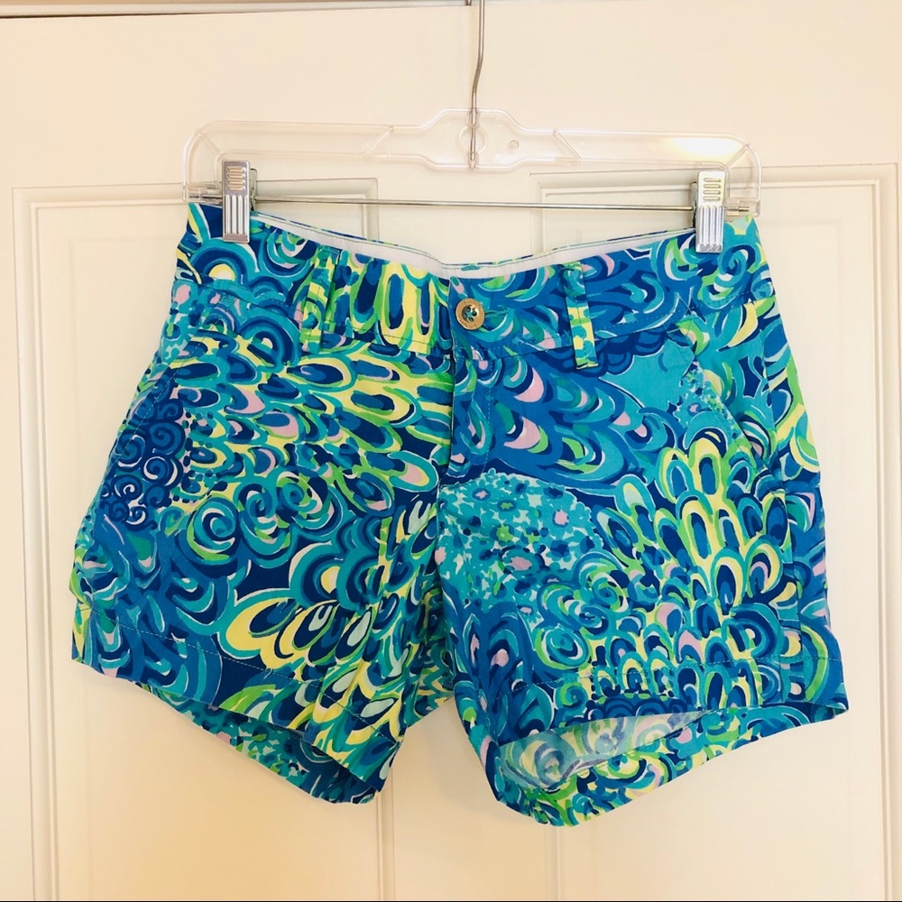 Lilly Pulitzer Shorts in Lilly’s Lagoon